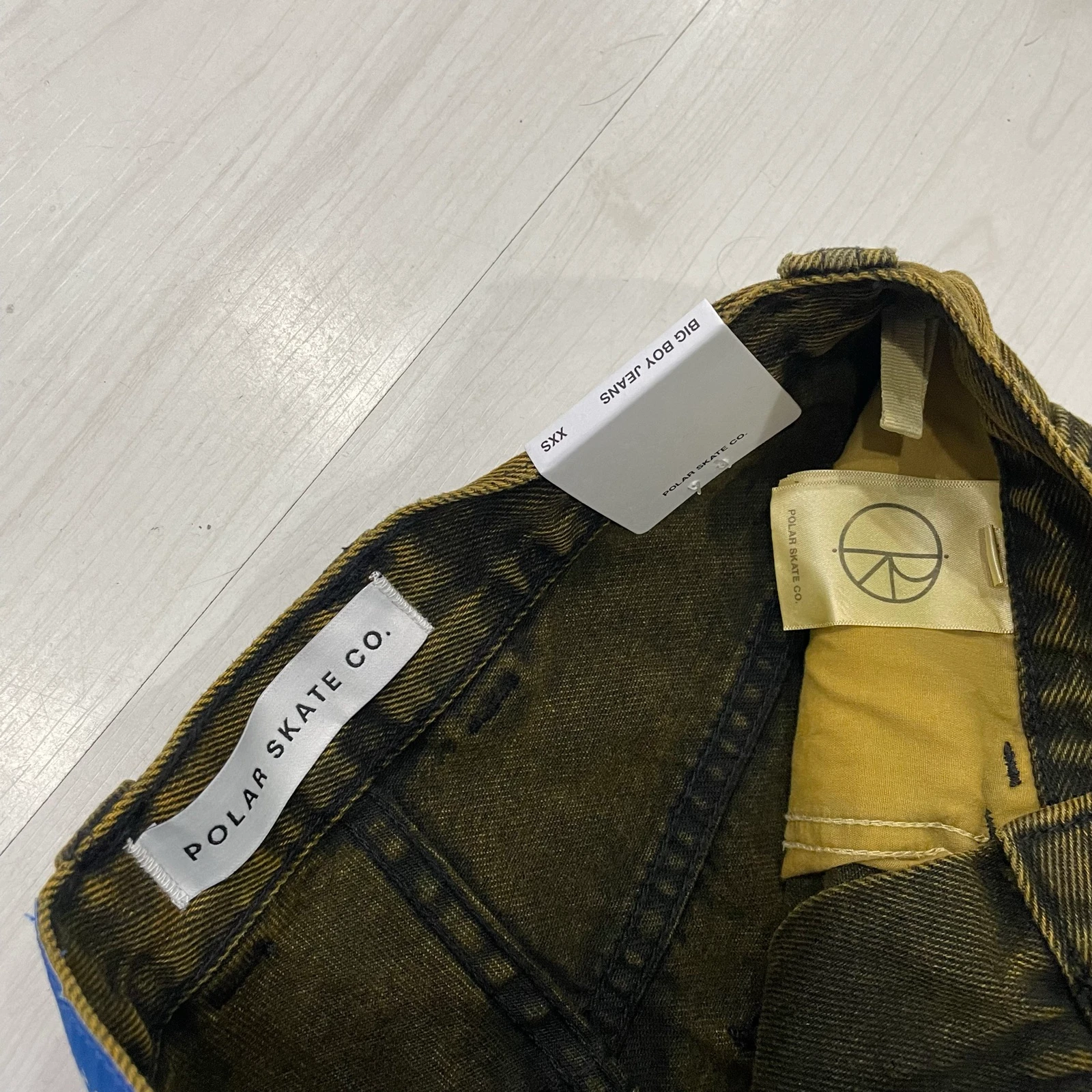 Polar Skate Co - Big Boy Jeans (Geel/Zwart) – photo 5